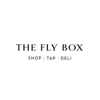 The Fly Box logo, The Fly Box contact details