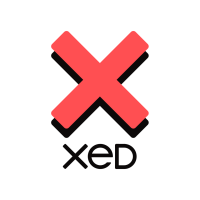 XED logo, XED contact details