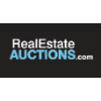 RealEstateAuctions.com logo, RealEstateAuctions.com contact details