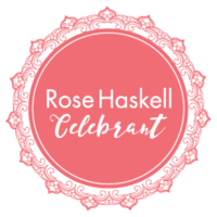 Rose Haskell - Celebrant logo, Rose Haskell - Celebrant contact details