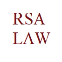 RSA Law logo, RSA Law contact details