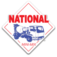 National Concrete logo, National Concrete contact details