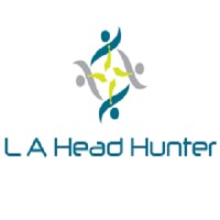 L A Head Hunter logo, L A Head Hunter contact details