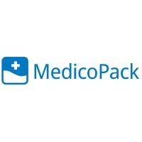 MedicoPack logo, MedicoPack contact details