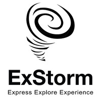 ExStorm logo, ExStorm contact details