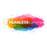 FEARLESScomms logo, FEARLESScomms contact details