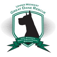 Upper Midwest Great Dane Rescue logo, Upper Midwest Great Dane Rescue contact details