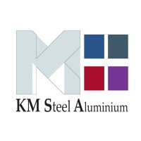 KM Steel logo, KM Steel contact details