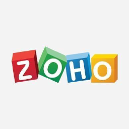 zoho logo, zoho contact details