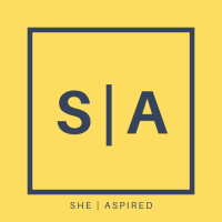 She | Aspired logo, She | Aspired contact details