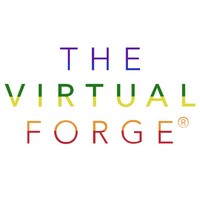 The Virtual Forge logo, The Virtual Forge contact details