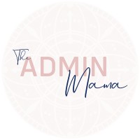 The Admin Mama logo, The Admin Mama contact details