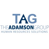 The Adamson Group logo, The Adamson Group contact details