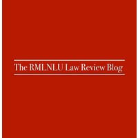 The RMLNLU Law Review Blog logo, The RMLNLU Law Review Blog contact details