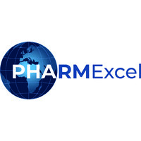 PHARMExcel logo, PHARMExcel contact details