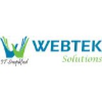 Webtek solutions logo, Webtek solutions contact details