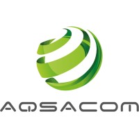 AQSACOM logo, AQSACOM contact details