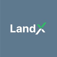 LandX logo, LandX contact details