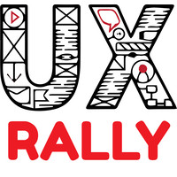 UXRally logo, UXRally contact details