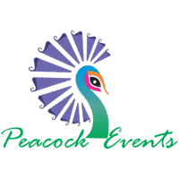 Peacock Events logo, Peacock Events contact details