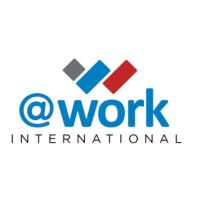 @Work International logo, @Work International contact details