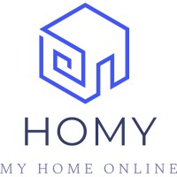 HOMY logo, HOMY contact details