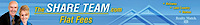 The Share Team logo, The Share Team contact details