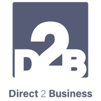 D2B logo, D2B contact details