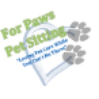 For Paws Pet Sitting logo, For Paws Pet Sitting contact details