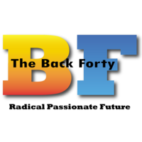 The Back Forty logo, The Back Forty contact details