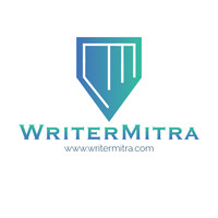 WriterMitra logo, WriterMitra contact details