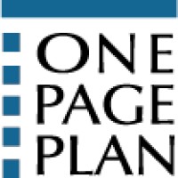 The One Page Business Plan Company logo, The One Page Business Plan Company contact details