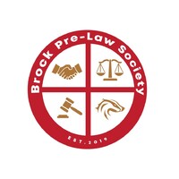 Brock Pre-Law Society logo, Brock Pre-Law Society contact details