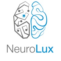 NeuroLux logo, NeuroLux contact details