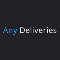 Any Deliveries logo, Any Deliveries contact details