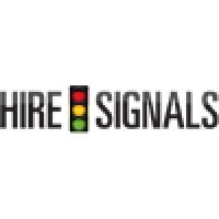 HireSignals logo, HireSignals contact details