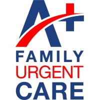 A+ Family Urgent Care logo, A+ Family Urgent Care contact details