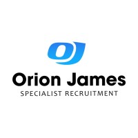 Orion James logo, Orion James contact details