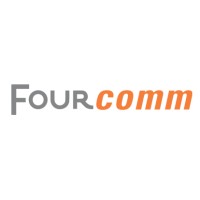 FourComm logo, FourComm contact details