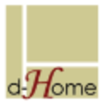 d-Home logo, d-Home contact details