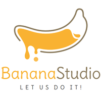 BananaStudio logo, BananaStudio contact details