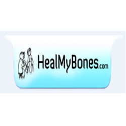 HealMyBones logo, HealMyBones contact details