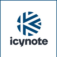 Icynote logo, Icynote contact details