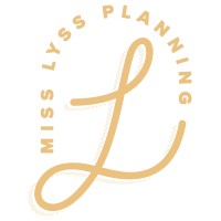 Miss Lyss Planning logo, Miss Lyss Planning contact details