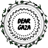 Dear Gaza logo, Dear Gaza contact details