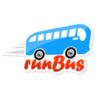 runBus logo, runBus contact details