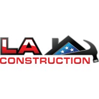 LA Construction logo, LA Construction contact details