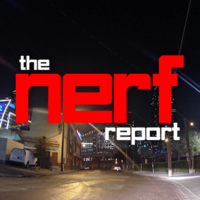 The Nerf Report logo, The Nerf Report contact details