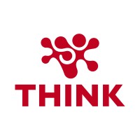 THINK logo, THINK contact details