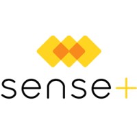 Sense+ logo, Sense+ contact details